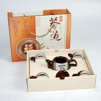 创意陶瓷杯壶咖啡茶具六件套 功夫茶具套装9.9元店茶壶礼品促销