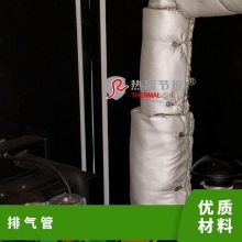 出口欧盟专用发电机组排气管隔热套 发电机保温套 消音套 热盾