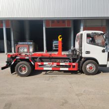 东风多利卡伸缩套臂垃圾车 建筑垃圾运输车 5-7方钩臂垃圾箱