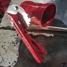 嘉宇沟槽手柄蝶阀卡箍型密封阀门量大从优