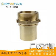 黄铜外丝接头宝塔接头盾构机膨润土软管铜接头外丝通接头铜接头