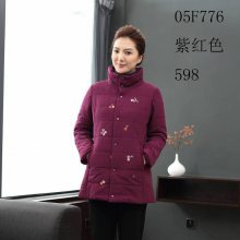 中老年妈妈装 重工刺绣女装棉衣货源 【美迪菲棉衣】21冬 ***女装货源批发