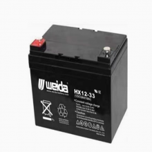 WEIDA威达蓄电池HX12-33 12V33AH 延时电子仪器直流屏发电机EPS电源