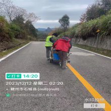 道路划线厂家 小区消防通道标线 振荡马路线施工