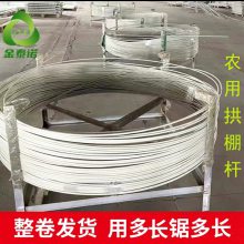 玻璃纤维杆拱棚支架 轻质高强耐腐蚀 农业大棚支撑材料 光滑