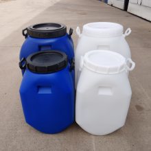 新乡市50L双环塑胶圆桶 加厚大号塑料桶 生产批发 一诺