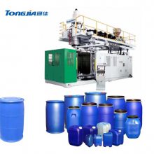 塑料法兰桶吹塑机双环桶生产设备200升塑料桶吹塑机