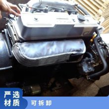 可拆卸排气管隔热保温衣 套 排烟管罩 定制 被 重复使用 易清洗