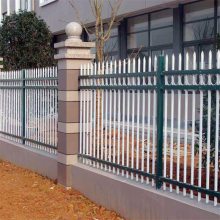 小区围墙护栏 插接式栅栏 锌钢护栏价格