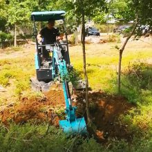 植树挖穴机 厂家全新液压微型挖掘机 汇众机械 挖小树苗的小型