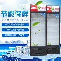 超市双门单门三门啤酒柜饮料展示柜立式冰柜制冷效果好批发冷藏设备