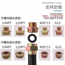 大连 BNG-20*500/700/1000MM防爆绕行管 穿线橡胶软管