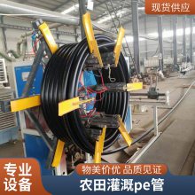 PE100级给水管160*1.0MPA实壁牵引管排水灌溉管