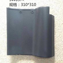 欧式连锁瓦 淞山古建 陶瓷别墅瓦 S瓦琉璃瓦 永年陶瓷连锁瓦厂家