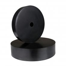 圆形天然橡胶减震垫 设备用减震块 缓冲橡胶隔音垫