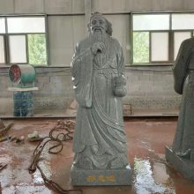 花岗岩石雕人物 石雕名医像李时珍华佗张仲景孙思邈人物雕像