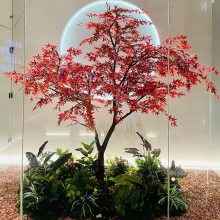 四川高品质仿真植物造景仿真花艺设计假树花艺软装设计 仿真大树造景制作施工厂家
