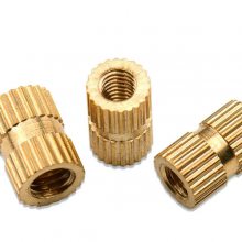 各种尺寸的铜嵌件 铜螺母出售 用于 笔记本电脑塑胶外壳，台式电脑塑胶外壳