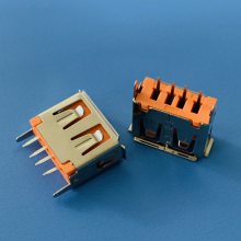 USB ʽֱ10.5mmĸ Aĸ 4P/180DIP AF-4P-ֱʽɫо