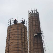 拆锅炉烟囱37年施工经验金蜘蛛高空提供方案设计施工