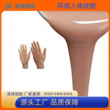 零度人体硅胶 不出油的柔软肤色硅橡胶 机器模型用胶