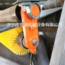 被动滚刷清扫器 AY-XQ-II皮带运输毛刷清扫器 矿用清扫物料毛刷