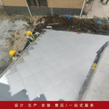 苏州厂生产铝镁锰合金方形锁扣板教堂 城堡 酒店穹顶金属瓦片 金属鱼鳞板