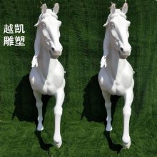 室外马头雕塑案例 抽象马头景观雕塑 园林艺术马头雕塑 商场素材