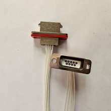 弹性麻花针插座J24H-74ZJH锦宏牌铜合金镀金材质焊接矩形连接器