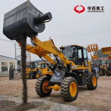 80大泵铲车安装搅拌斗型号 中重工935铲车带0.7方搅拌斗