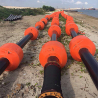 350mm管径浮体管道浮筒疏浚环保浮体