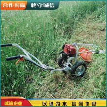 浙江背负式坡地打草机 宏晨果园树下除草机 小麦水稻背负式收割机