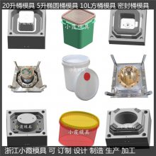 18L机油桶模具 16L润滑油桶模具 19L包装桶模具 浙江注塑模具
