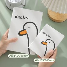 a5笔记本本子定制小批量皮活页本可爱手账本加厚活页手帐本批发