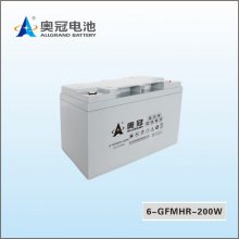 奥冠胶体蓄电池6-GFM-100 12V100AH铅酸免维护UPS太阳能光伏专用