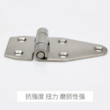 304不锈钢拉丝105*49.5*3三角形铰链 CL107承重型自动化设备合页