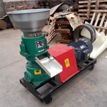 养殖场秸秆饲料颗粒机 猪马牛羊制粒机 快速出料长短可调