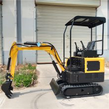 15型液压微型挖掘机 建筑拆除小挖机 履带式小型挖掘机