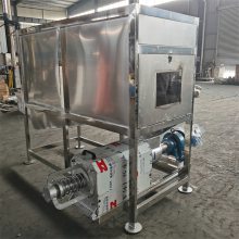 发酵粪水冲粪干湿分离机 微滤款不锈钢固液分离机 含水量多粪污脱水机甩水机