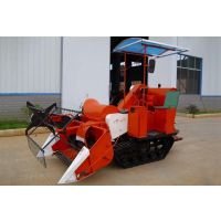 热销多功能联合谷子收割机 稻麦脱粒机设备厂自走式小麦联合收割机全微型全喂入式稻麦联合收割机可自动装袋