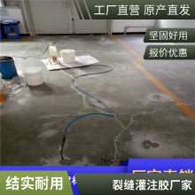 桥梁隧道楼板混凝土裂缝修补灌缝胶 裂缝胶厂家