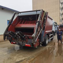 二手8方10方12方摆臂压缩垃圾车 可租赁可售挤压车