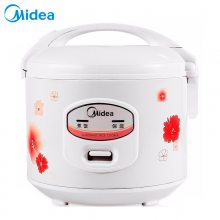 美的(Midea)电饭煲 电饭锅 3升迷你家用1-2-3人不粘内胆 YJ308J 白色