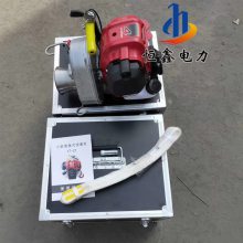 3吨汽油绞磨机 5吨柴油绞磨牵引机 8吨拉钢丝绳牵线机恒鑫