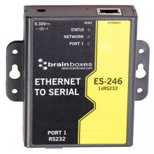RS232串口设备服务器转以太网接口ES-246英国brainboxes