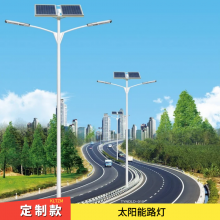 休宁县路灯厂 锂电供能型太阳能造型道路LED灯 风格多样6米8米