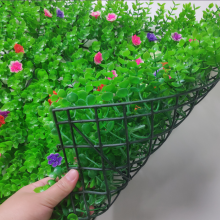 惠州厂家供应绿植人工仿真草坪公园景观立体墙面塑料植物草皮背景花面墙