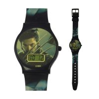外贸跨境厂家供应新款SWATCH款LCD电子塑胶儿童手表
