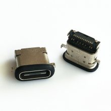 TYPE-C 3.1 24PIN ˮĸ ˫ƬSMT ˫ ⽺ USBˮ IPX7