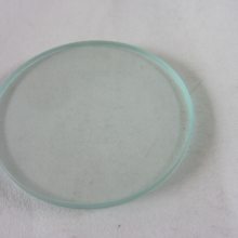 东莞厂家 超白手电筒玻璃圆片 1mm灯饰圆形高清透明钢化玻璃镜片